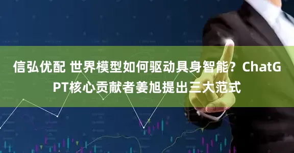 信弘优配 世界模型如何驱动具身智能？ChatGPT核心贡献者姜旭提出三大范式